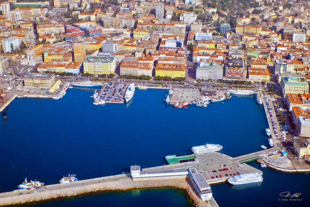 Deluxe Apartment Dora With A Private Parking, Terrace And See View Rijeka Zewnętrze zdjęcie